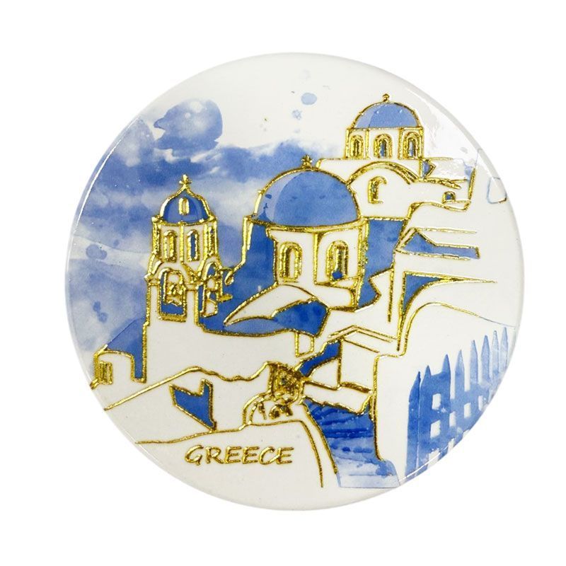 Σετ σουβέρ Greece 6τμχ - Coaster set 6pcs OEM