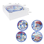 Σετ σουβέρ Greece 4τμχ - Coaster set 4pcs OEM