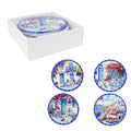 Σετ σουβέρ Greece 4τμχ - Coaster set 4pcs OEM