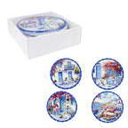 Σετ σουβέρ Greece 4τμχ - Coaster set 4pcs OEM