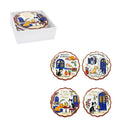 Σετ σουβέρ Greece 4τμχ - Coaster set 4pcs OEM