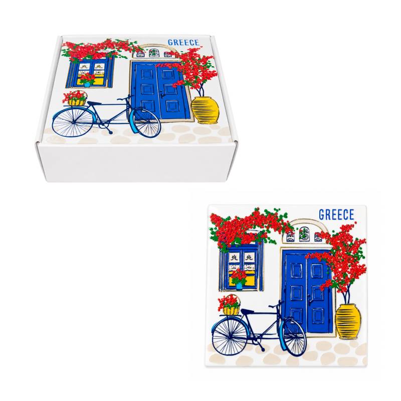 Σετ σουβέρ Greece 4τμχ - Coaster set 4pcs OEM