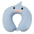 Μαξιλάρι Ταξιδίου Λαιμού σε Σχήμα Ζωάκι - : Animal-Shaped Travel Neck Pillow - Γαλάζιο OEM