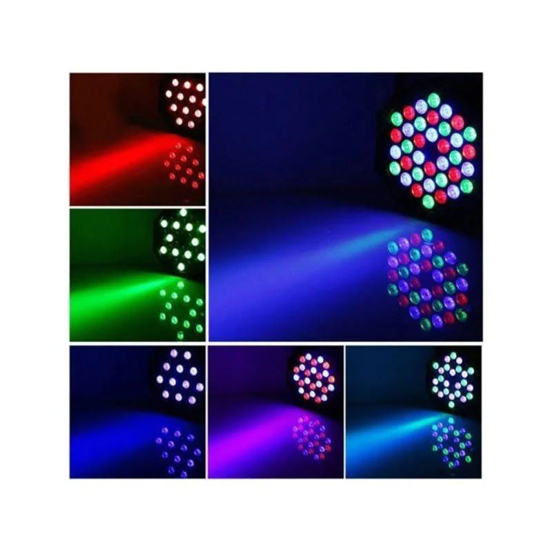 Φωτορυθμικό 36 LED - Mini flat par light stage OEM