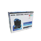 Φωτορυθμικό με περιστρεφόμενη κεφαλή 60W- Mini moving projector 60W OEM