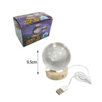 Κρυστάλλινη Μπάλα Φωτιστικό Νυκτός 3D – Crystal Ball Night Light 3D OEM