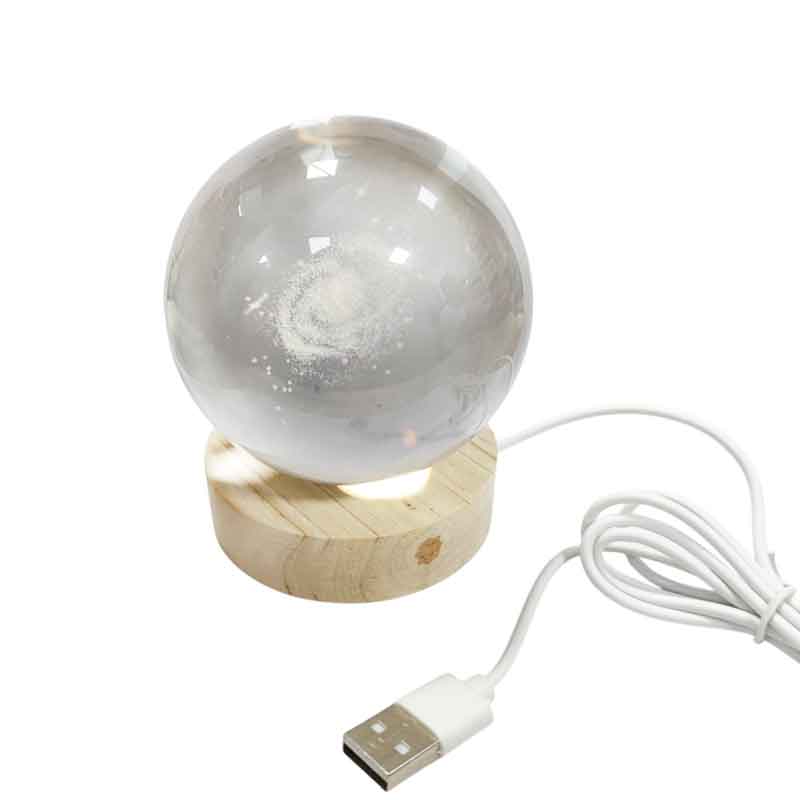 Κρυστάλλινη Μπάλα Φωτιστικό Νυκτός 3D – Crystal Ball Night Light 3D OEM