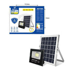 Jortan Ηλιακός Προβολέας Με Τηλεχειριστήριο LED 10W IP66- Solar Flood Lamp OEM