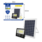 Jortan Ηλιακός Προβολέας Με Τηλεχειριστήριο LED 150W IP66- Solar Flood Lamp OEM