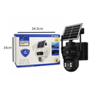 Jortan Ηλιακή Κάμερα Ασφαλείας 4G PTZ IP66 με Full Color Νυχτερινή Όραση και Ανίχνευση Κίνησης JT-9682 - 4G Solar PTZ Security Camera IP66 with Full Color Night Vision and Motion Detection OEM