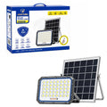 JORTAN Ηλιακός Προβολέας LED 1000W με Φωτοβολταϊκό Πάνελ, Τηλεχειριστήριο & IP66 - Solar LED Flood Light with Solar Panel OEM