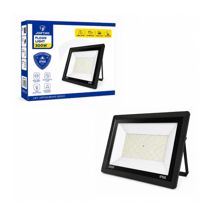 Jortan Προβολέας LED 300W Εξωτερικού Χώρου IP66 Αδιάβροχος - LED Flood Light OEM
