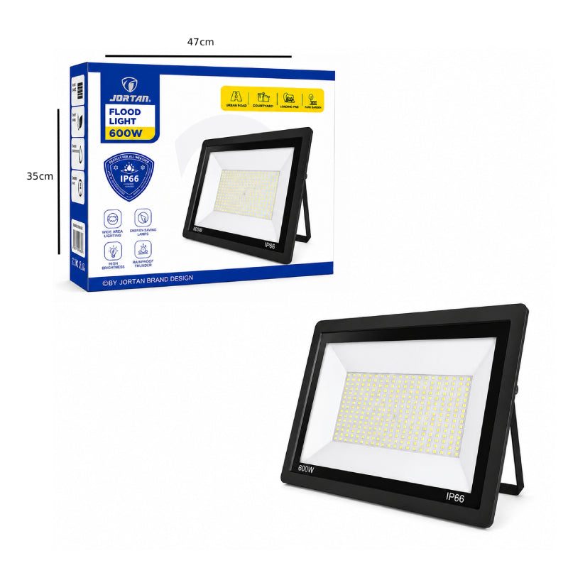 Jortan Προβολέας LED 600W Εξωτερικού Χώρου IP66 Αδιάβροχος - LED Flood Light OEM