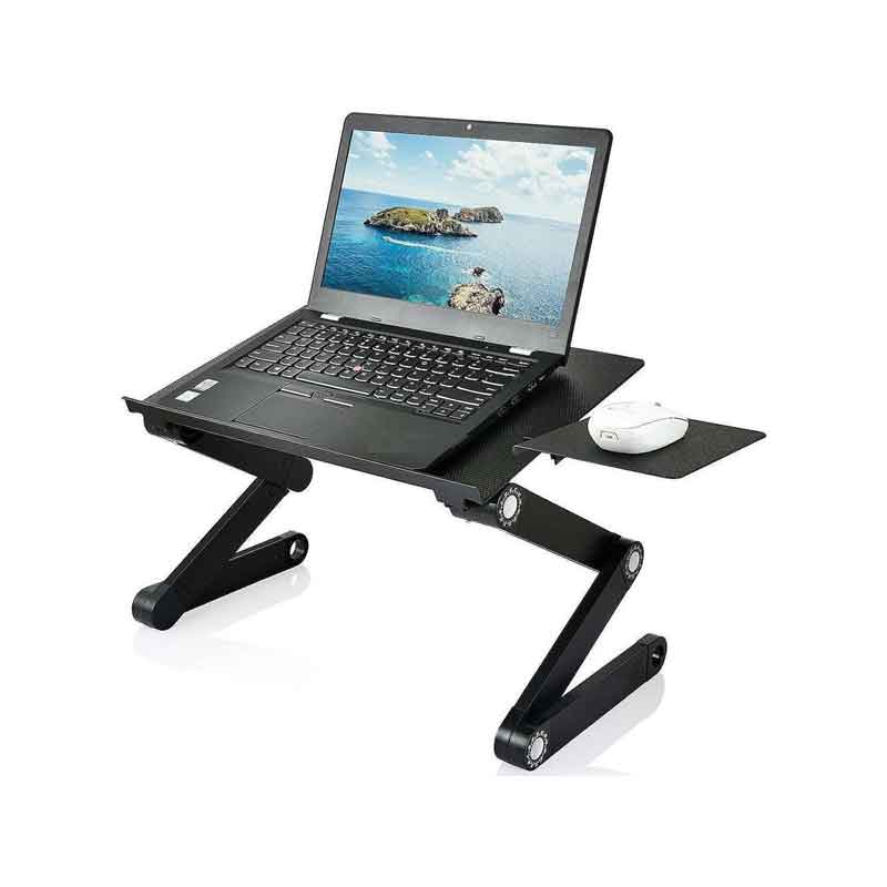 Πτυσσόμενο Τραπεζάκι για Laptop με 2 Ανεμιστήρες T8 - Smart Foldable Laptop Table OEM