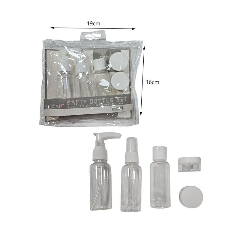 Σετ 5 Άδεια Μπουκαλάκια Ταξιδιού - Empty Bottle Set 5pcs OEM