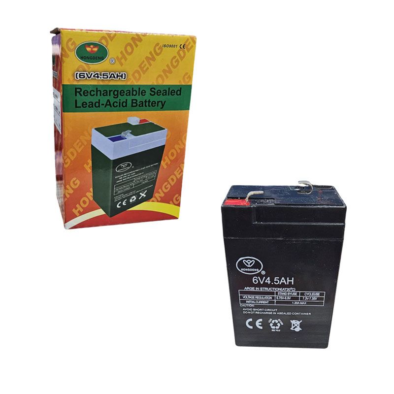 HONGDENG Επαναφορτιζόμενη Μπαταρία Μολύβδου 6V 4.5Ah - Rechargeable Lead-Acid Battery OEM