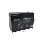 Μπαταρία Μολύβδου Κλειστού Τύπου 12V 7Ah - 12V 7Ah Sealed Lead Acid Battery OEM