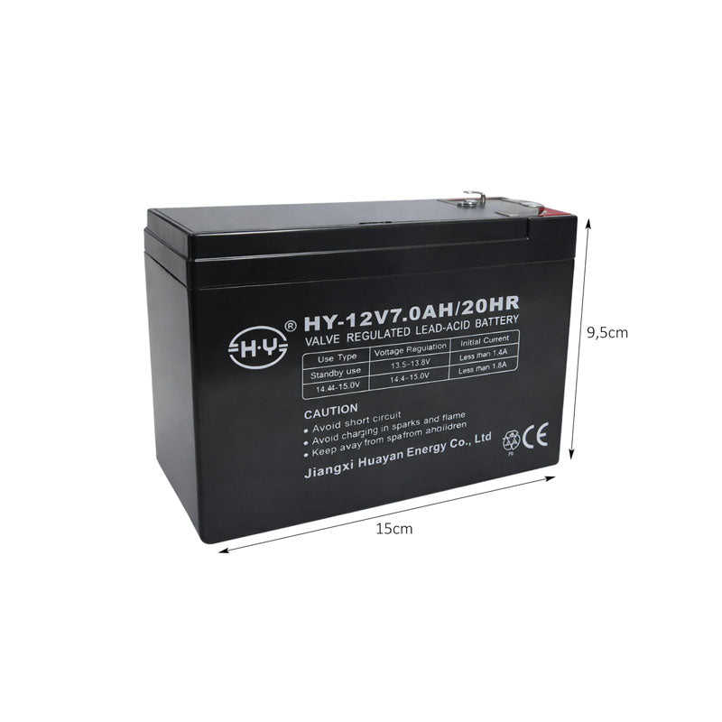 Μπαταρία Μολύβδου Κλειστού Τύπου 12V 7Ah - 12V 7Ah Sealed Lead Acid Battery OEM