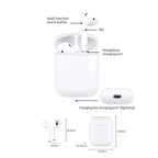 Ακουστικά Bluetooth Inpods 12 - Bluetooth earphones Inpods 12 - Μαύρο OEM