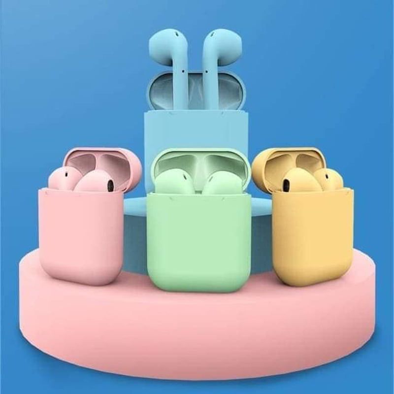 Ακουστικά Bluetooth Inpods 12 - Bluetooth earphones Inpods 12 - Κίτρινο OEM