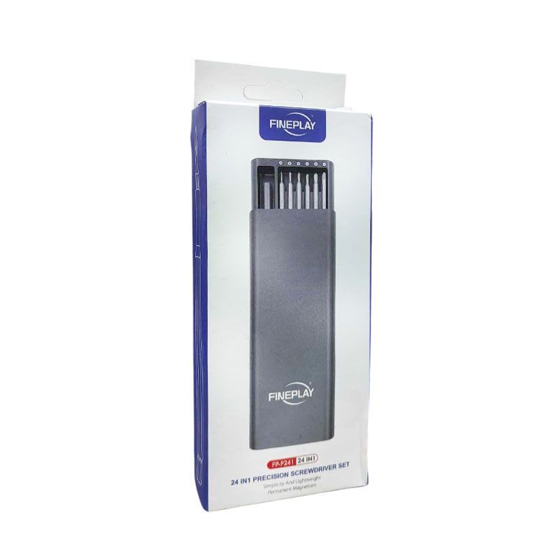 Fineplay Σετ Κατσαβιδιών Ακριβείας 25 σε 1 με 24 Ανταλλακτικές Μαγνητικές Μύτες FP-P241 - 24IN1 Precision Screwdriver Set Fineplay