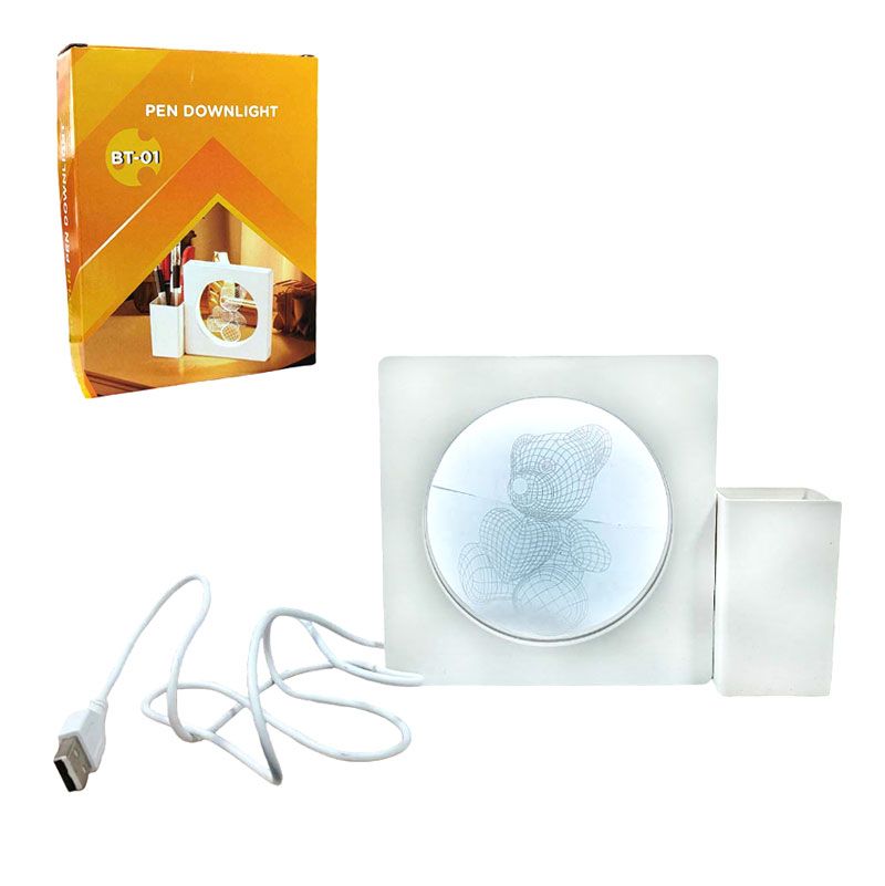 Φωτιστικό γραφείου μολυβοθήκη με USB BT-01 - Acrylic pen downlight OEM