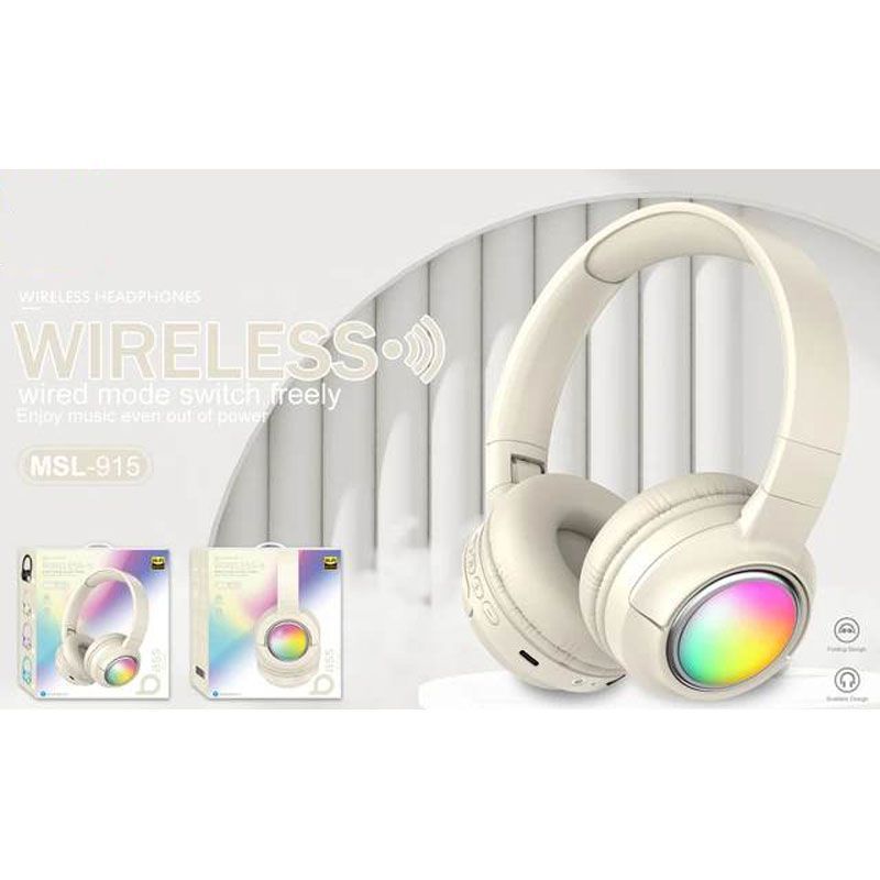 Ασύρματα Ακουστικά MSL-915 - Wireless Headphones - Μωβ OEM