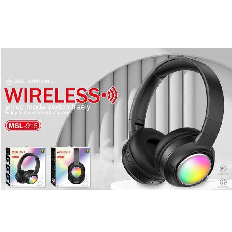 Ασύρματα Ακουστικά MSL-915 - Wireless Headphones - Μωβ OEM