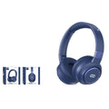 Ασύρματα Ακουστικά MSL-909 - Digital Display Over-ear Foldable Stereo Headphones - Μπλε OEM