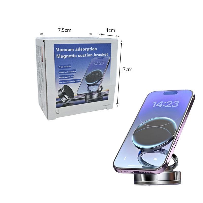 Μαγνητική Βάση Κινητού με Κενό Αέρος - Vacuum Adsorption Magnetic Suction Bracket OEM