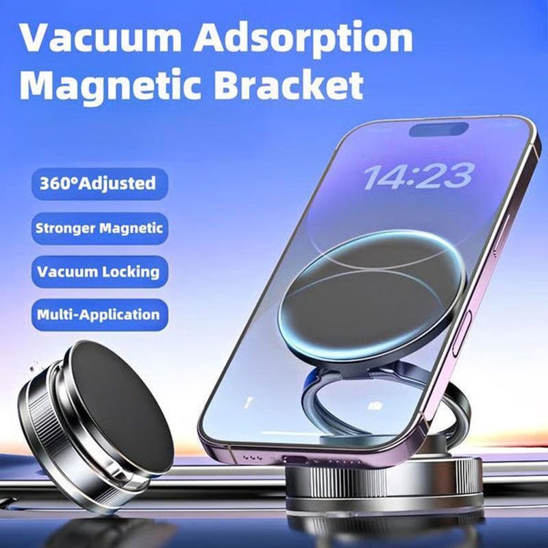 Μαγνητική Βάση Κινητού με Κενό Αέρος - Vacuum Adsorption Magnetic Suction Bracket OEM