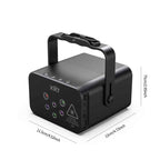 Φορητό Ηχείο με Φώτα Πάρτι & Bluetooth + 2 Ασύρματα Μικρόφωνα – Mini Party Light BT Speaker V12 OEM