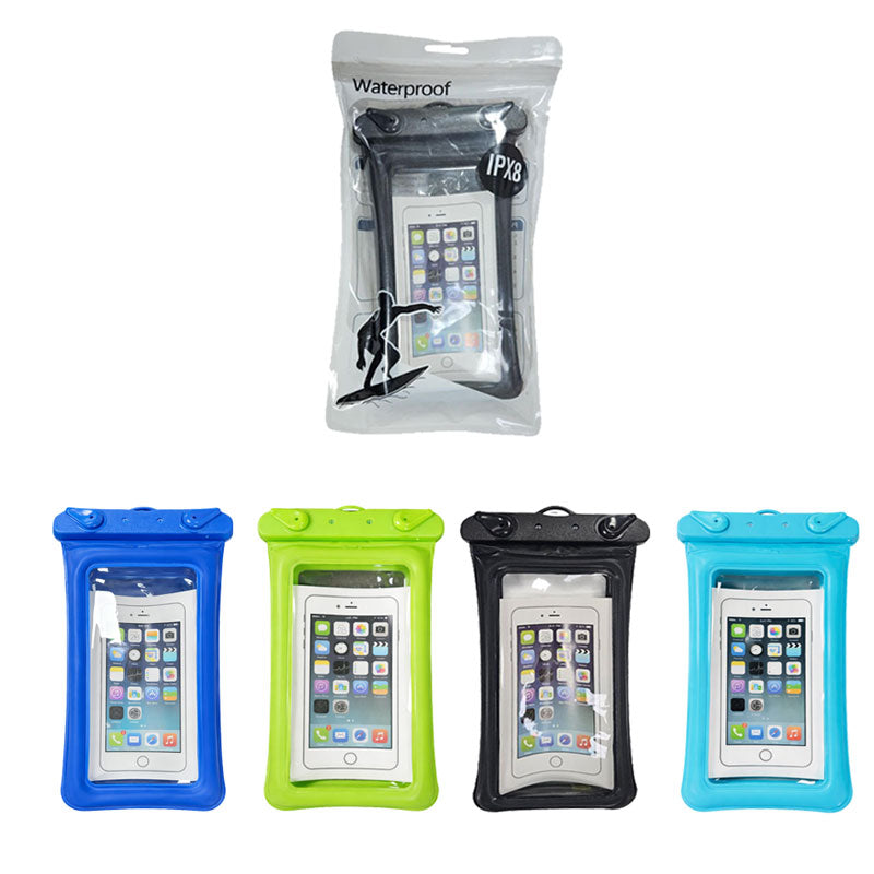 Αδιάβροχη Θήκη Κινητού IPX8- Waterproof phone case - Κίτρινο - Μπλε - Μωβ - Πορτοκαλί - Ροζ OEM