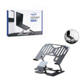 Fineplay Αναδιπλούμενη Μεταλλική Βάση Στήριξης Laptop/Tablet/Κινητού Γραφείου Περιστρεφόμενη FP-L05 - Laptop Metal Folding Stand OEM