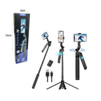 Selfie Stick Τρίποδο Με AI Tracking C12 – Selfie Stick Tripod With AI Tracking C12 OEM