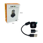 Αντάπτορας 2 σε 1 Ασύρματο CarPlay και Android Auto USB - 2 in 1 Wireless CarPlay and Android Auto USB Adapter OEM
