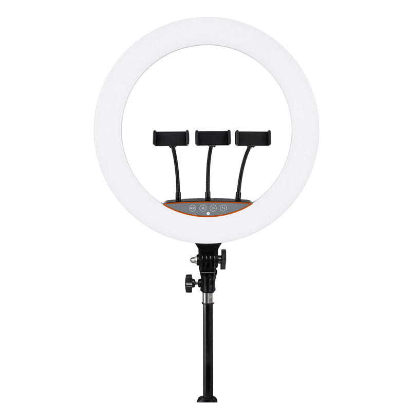 LED Ring Light 22" με 3 Βάσεις Κινητού LJJ-22 - LED Ring Light 22" with 3 Phone Holders OEM