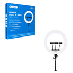 LED Ring Light 22" με 3 Βάσεις Κινητού LJJ-22 - LED Ring Light 22" with 3 Phone Holders OEM