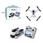Πτυσσόμενο Drone Pro με Διπλή Κάμερα HD & Τηλεχειριστήριο με Οθόνη - Drone Pro Foldable HD Dual Camera with Screen Remote Controller OEM