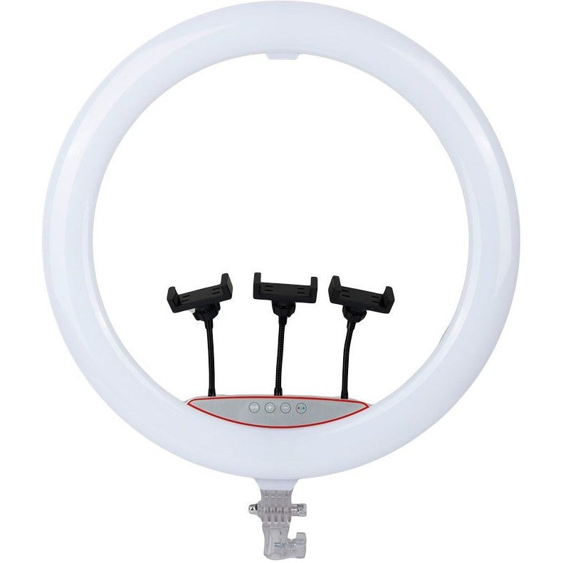 RGB LED Ring Light 56cm (22") με 3 Βάσεις Κινητού & Ρυθμιζόμενο Φωτισμό 3D-56 - RGB LED 22" Ring Light with 3 Phone Holders & Adjustable Lighting OEM