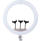 RGB LED Ring Light 56cm (22") με 3 Βάσεις Κινητού & Ρυθμιζόμενο Φωτισμό 3D-56 - RGB LED 22" Ring Light with 3 Phone Holders & Adjustable Lighting OEM