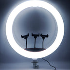 RGB LED Ring Light 56cm (22") με 3 Βάσεις Κινητού & Ρυθμιζόμενο Φωτισμό 3D-56 - RGB LED 22" Ring Light with 3 Phone Holders & Adjustable Lighting OEM