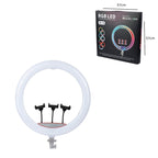 RGB LED Ring Light 56cm (22") με 3 Βάσεις Κινητού & Ρυθμιζόμενο Φωτισμό 3D-56 - RGB LED 22" Ring Light with 3 Phone Holders & Adjustable Lighting OEM