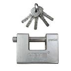 HEHE Λουκέτο με 5 Κλειδιά 94mm - Heavy Duty Rectangular Lock HEHE