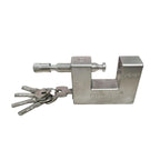 HEHE Λουκέτο με 5 Κλειδιά 94mm - Heavy Duty Rectangular Lock HEHE