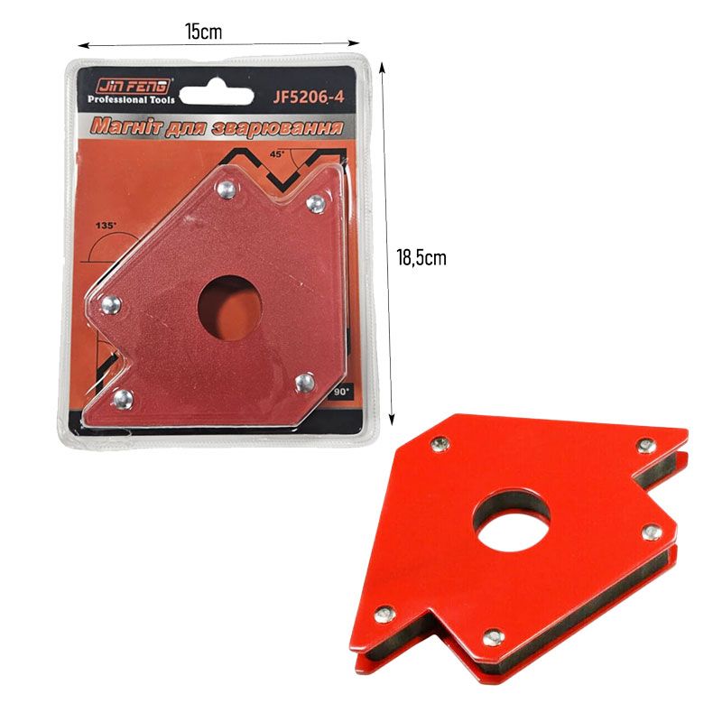 Μαγνητική γωνία ηλεκτροσυγκόλλησης JF5206-4 - Welding Magnet OEM