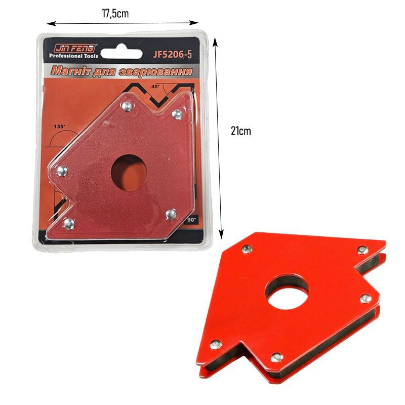 Μαγνητική γωνία ηλεκτροσυγκόλλησης JF5206-5 - Welding Magnet OEM