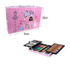 Σετ Ζωγραφικής με Βαλιτσάκι - Painting Art Set with Suitcase - Μπλε OEM