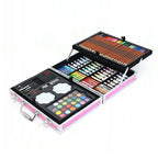 Σετ Ζωγραφικής με Βαλιτσάκι - Painting Art Set with Suitcase - Ροζ OEM