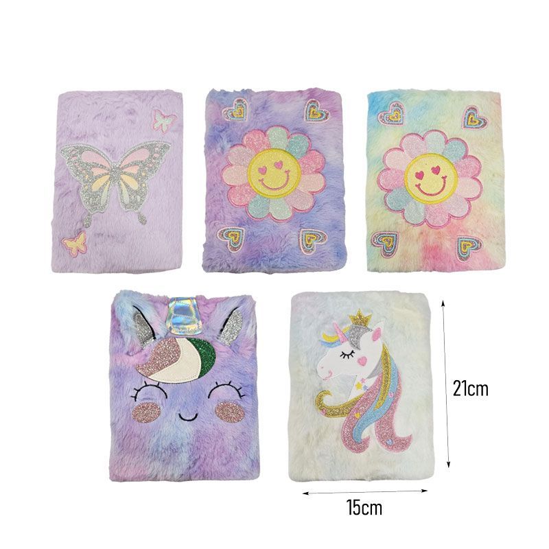 Τετράδιο Α5 με Χνουδωτό Εξώφυλλο - Notebook with Fluffy Cover OEM